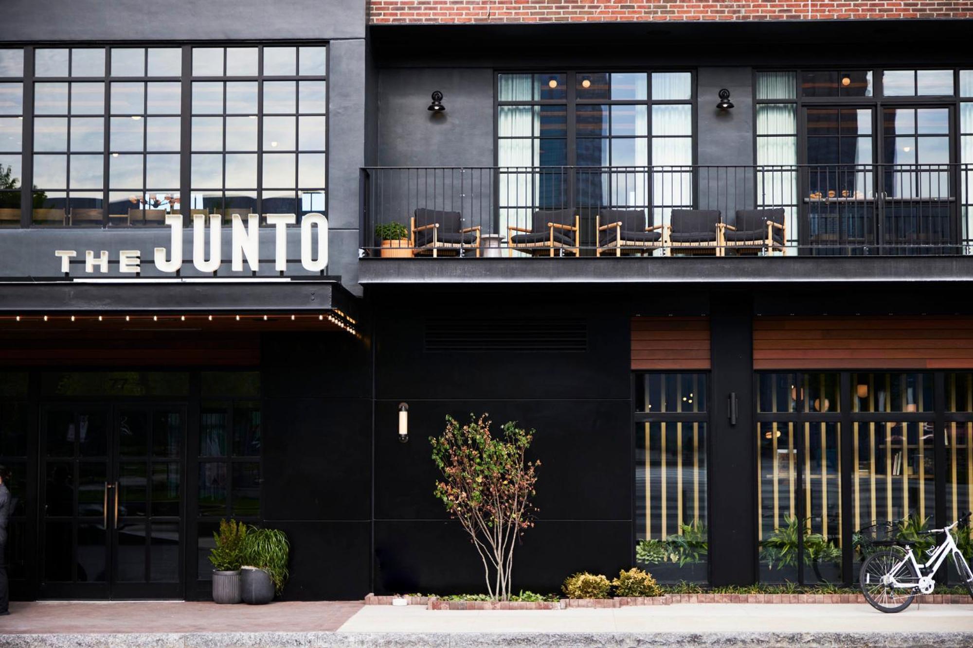 The Junto Hotel Columbus Exterior foto